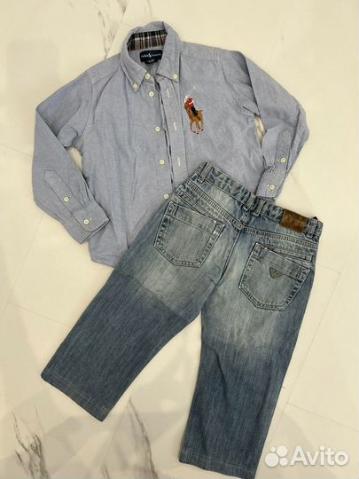 Стильный комплект Ralph Lauren, Armani 4-5л