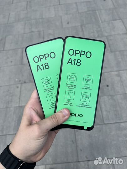 OPPO A18, 4/128 ГБ