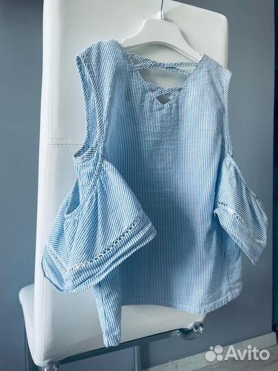 Летняя блузка на девочку 7-8 лет 122 128