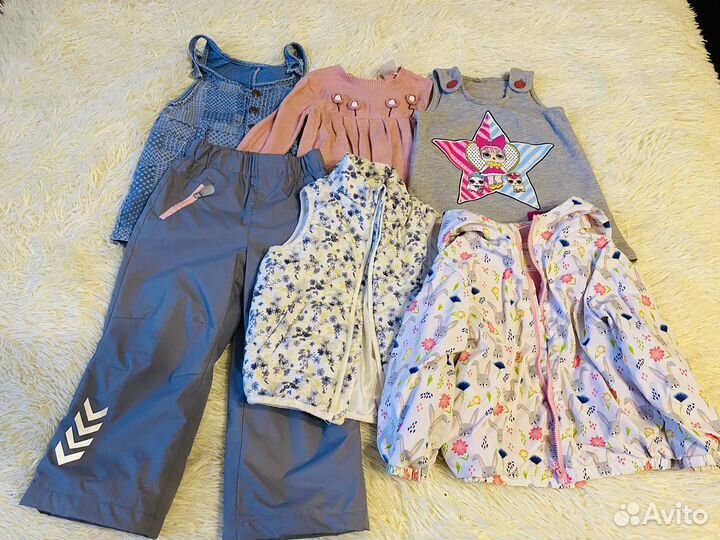 Пакет детских вещей рост 92