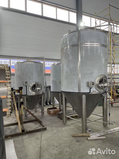 Ферментер, цкт цилиндро-конический танк 1000 л