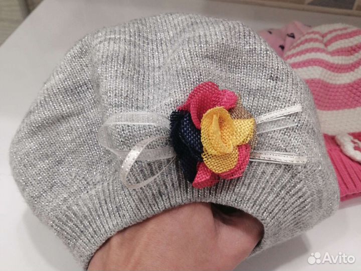 Шапка для девочки 52-54