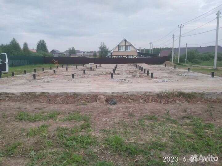 Винтовые сваи под ключ