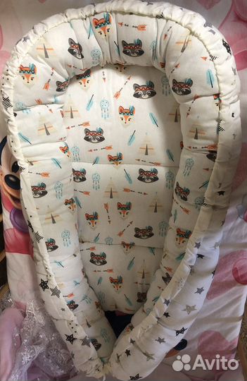 Кокон для новорожденных новый