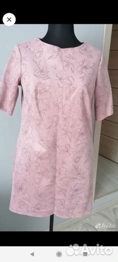 Вечернее платье пудровое