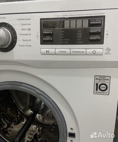 Стиральная машина бу lg 5 кг