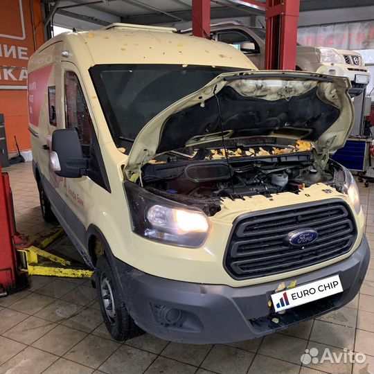 Чип тюнинг Ford Transit 2.2 tdci viii 100 лс