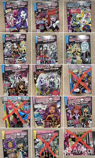 Журналы monster high