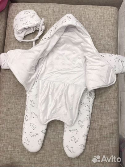 Конверт на выписку для девочки осень зима