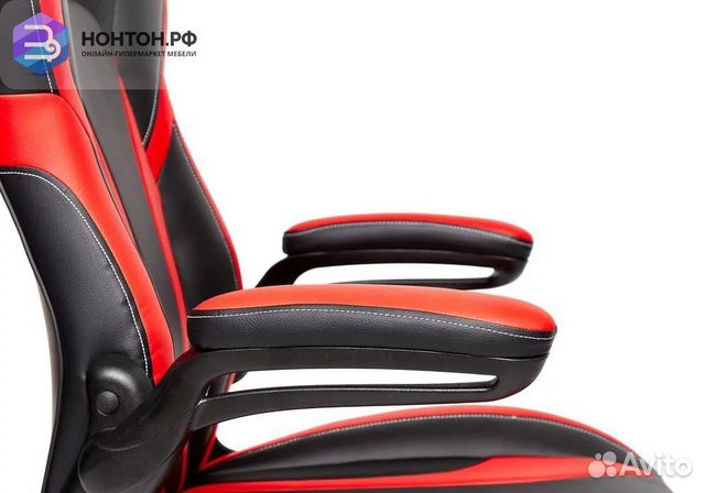 Кресло Rocket черное / красное