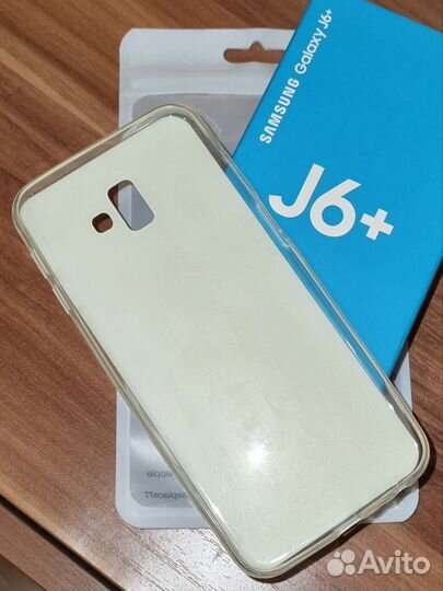 Samsung Galaxy J6 стекло и чехол