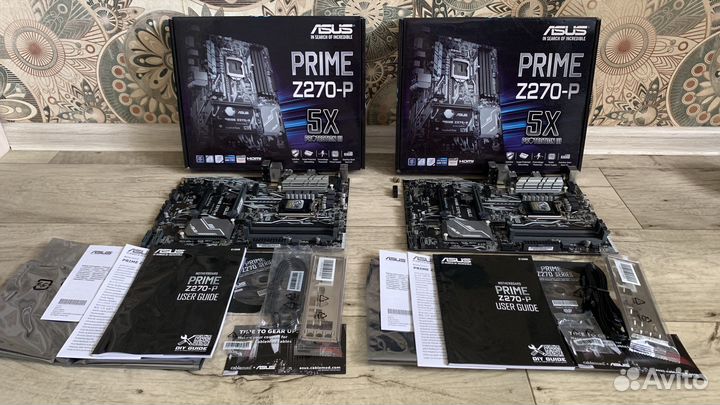 Материнская плата asus prime Z270-P, LGA 1151