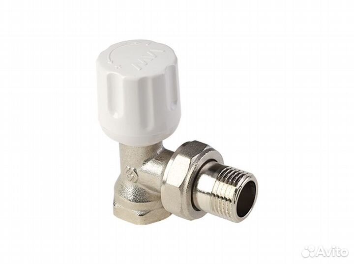 Вентиль радиаторный угловой ручной регулировки 3/4