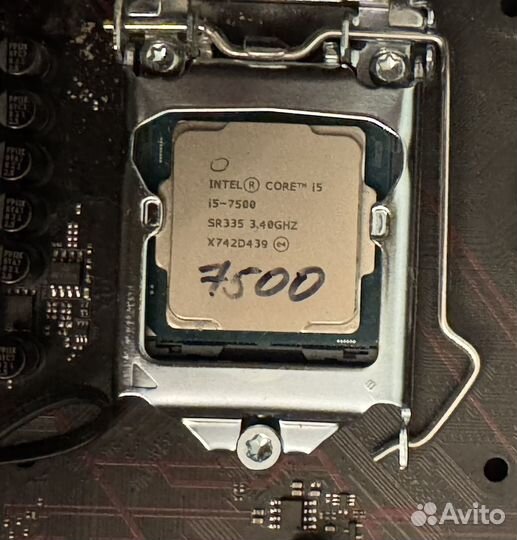 Компьютер i5 7500,16gb,1050Ti