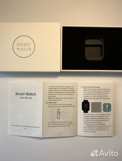 Умные часы SMART Watch - совместимость iOS/Android