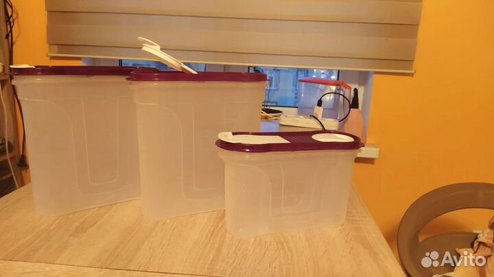 Ёмкости для сыпучих продуктов, банки для круп