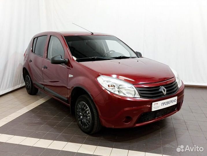 Renault Sandero 1.6 МТ, 2012, 190 527 км
