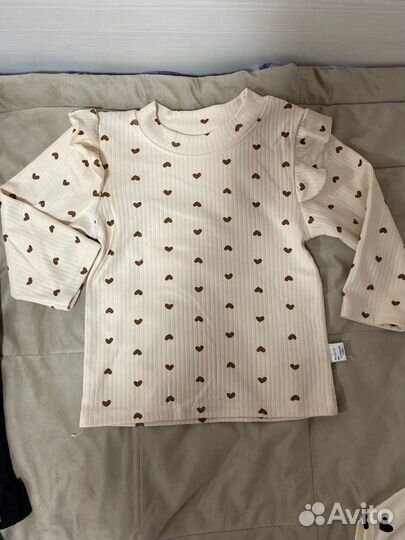 Бронь стильные вещи пакетом для девочки 86-92