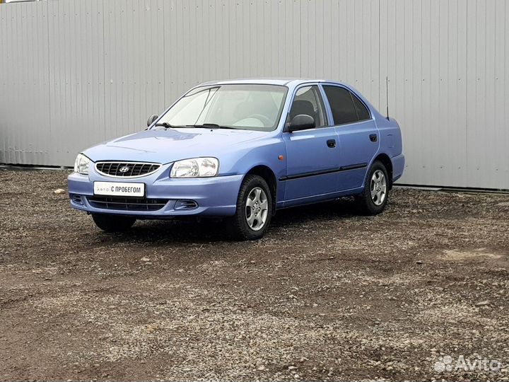 Hyundai Accent 1.5 МТ, 2005, 153 665 км