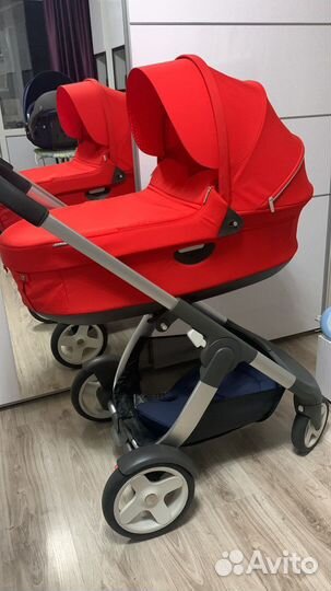Коляска stokke crusi 2 в 1
