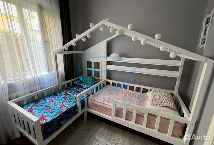 Детская Кровать с Бортиком