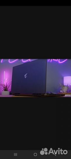 Игровой ноут Gigabyte aorus 17h bfx