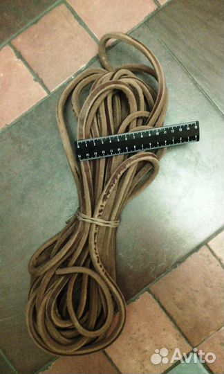 Ремень кожаный приводной 8 мм, 10мм для шв. машины