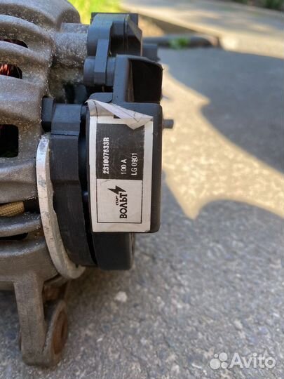 Генератор на LADA largus