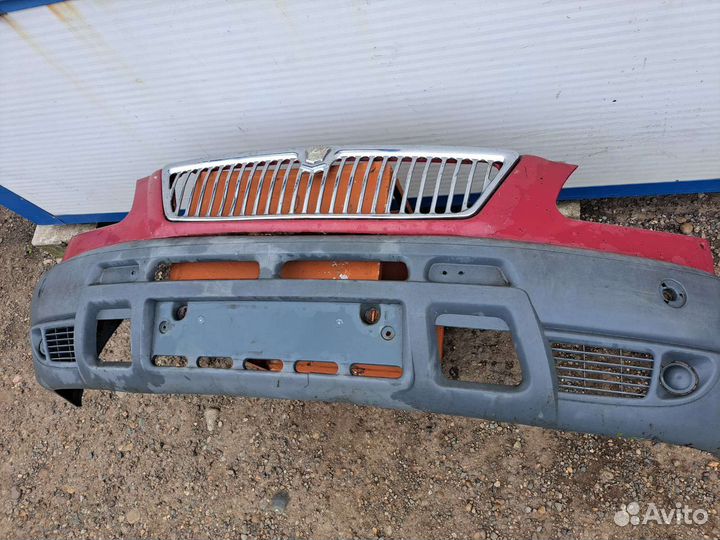 Бампер на газель в сборе