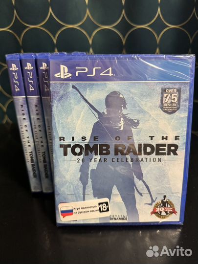 Игра Rise of the Tomb Raider для PS4