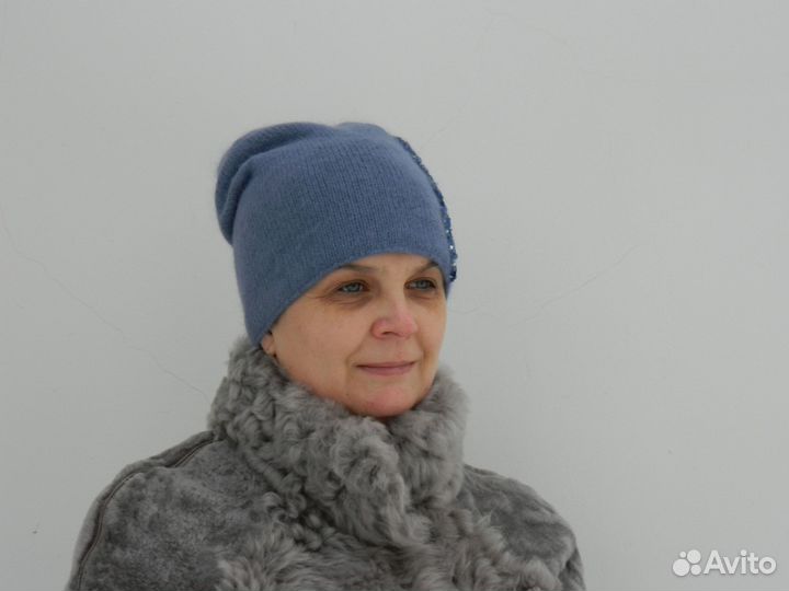 Шапка женская из ангоры
