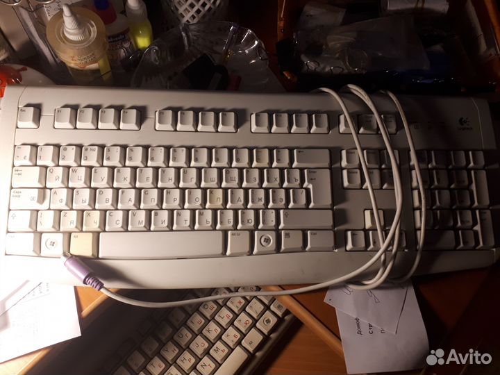 Клавиатура Logitech Deluxe 250 Keyboard White