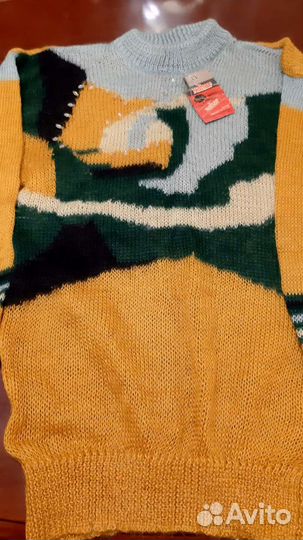 Свитер мохеровый, 44-48, длинный, новый, Индия