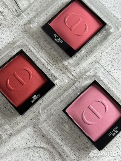 Румяна Dior в ассортименте