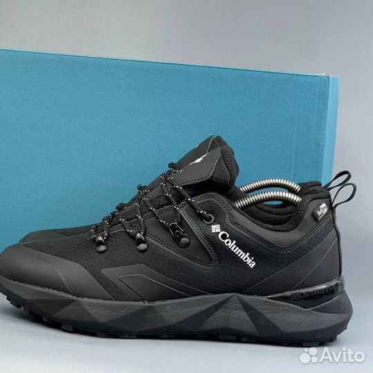 Черные термо-ботинки Columbia