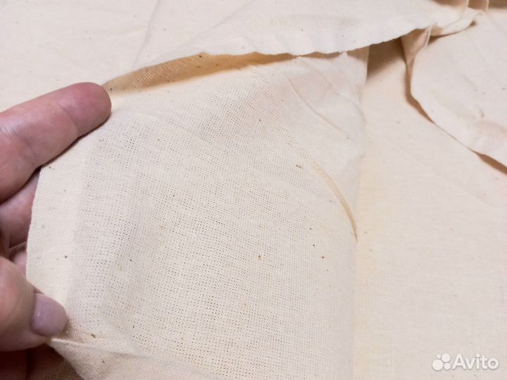 Отрезы ткани из СССР суровая бязь