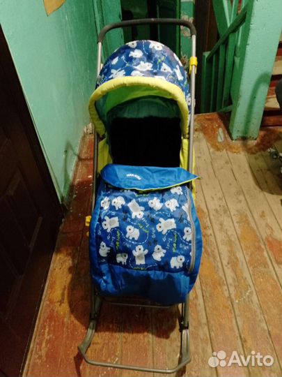 Санки коляска