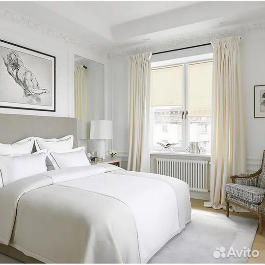 Рулонные шторы Плайн сливочный 61 см