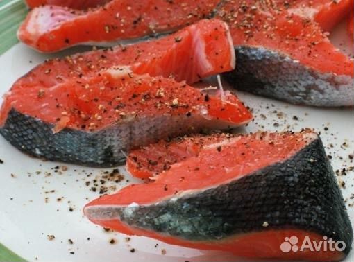 Как выглядит мясо рыбы чавычи