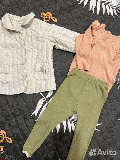 Вещи пакетом на девочку 9-12 месяцев