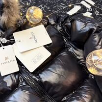 Пуховик Moncler Maya crop fit black, Москва