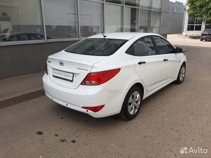 Hyundai Solaris 1.4 МТ, 2015, 135 918 км