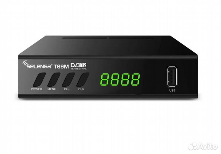 Ресивер цифровой selenga T69M, 20 каналов + IP TV