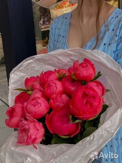 Живые цветы букеты пионы,букет пионов,доставка