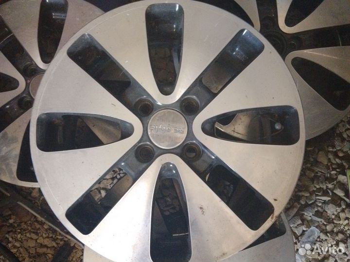 Литые диски r15 на kia rio