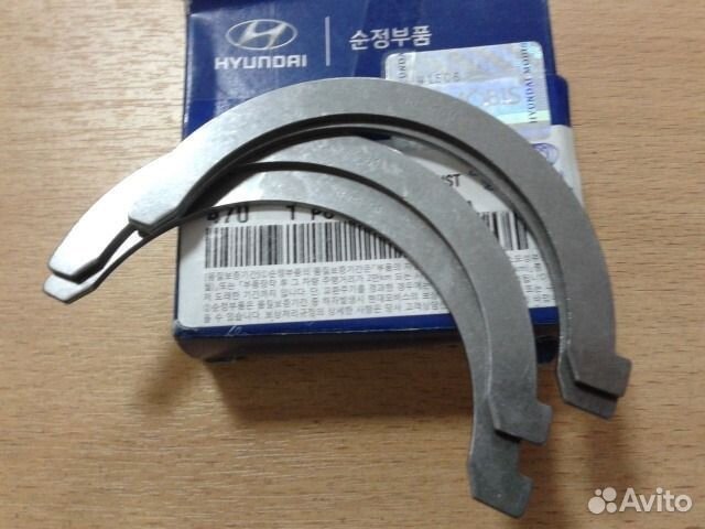 Полукольца коленвала двигатель J3