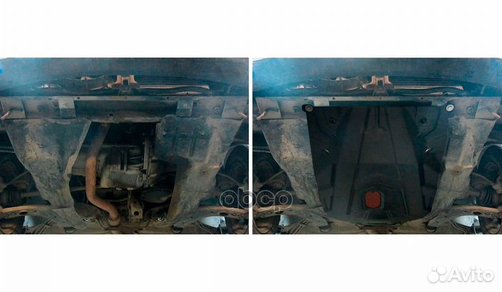 Защита картера и кпп с крепежом daewoo: nexia