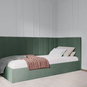 Кровать новая зеленая