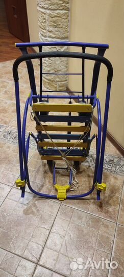 Детские зимние санки