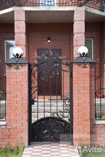 Калитка кованая